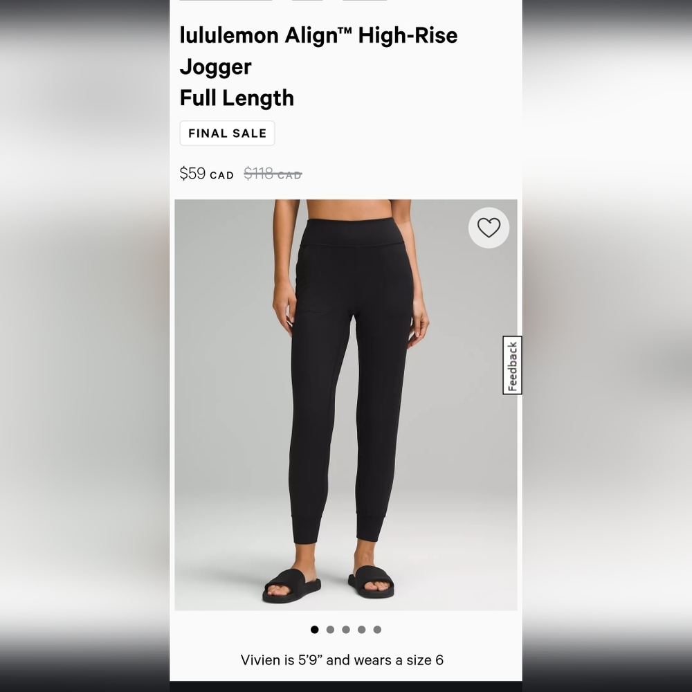 Lululemon align joggers